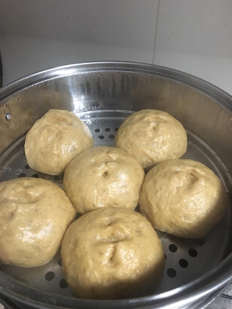 有着面包口感的红糖馒头（一次发酵）