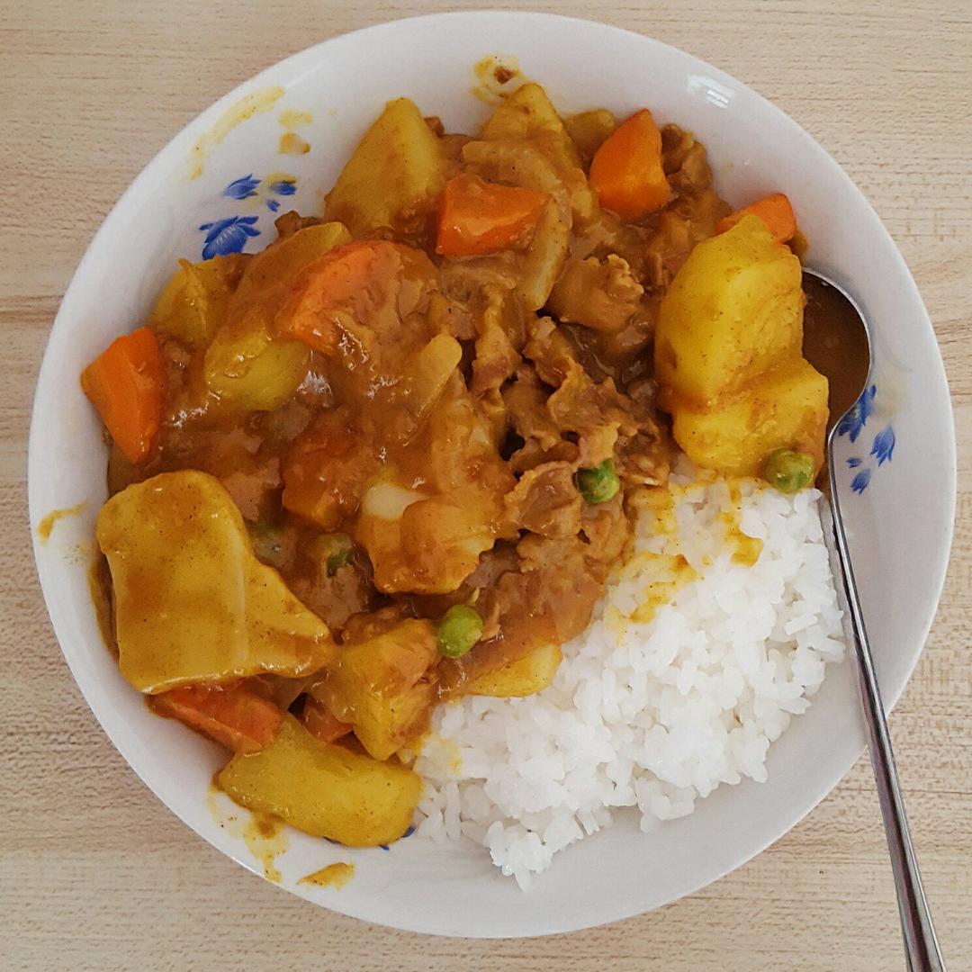 咖喱肥牛饭
