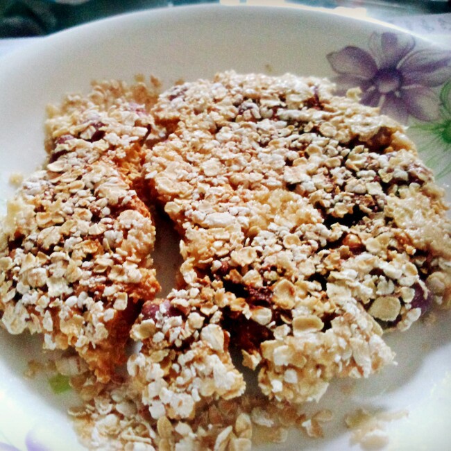 蜂蜜红糖燕麦饼干（无油）