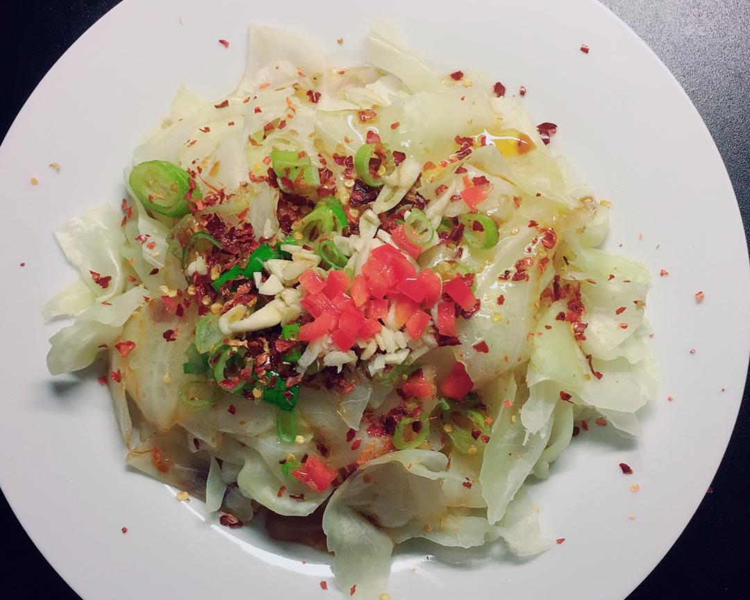 油泼包菜