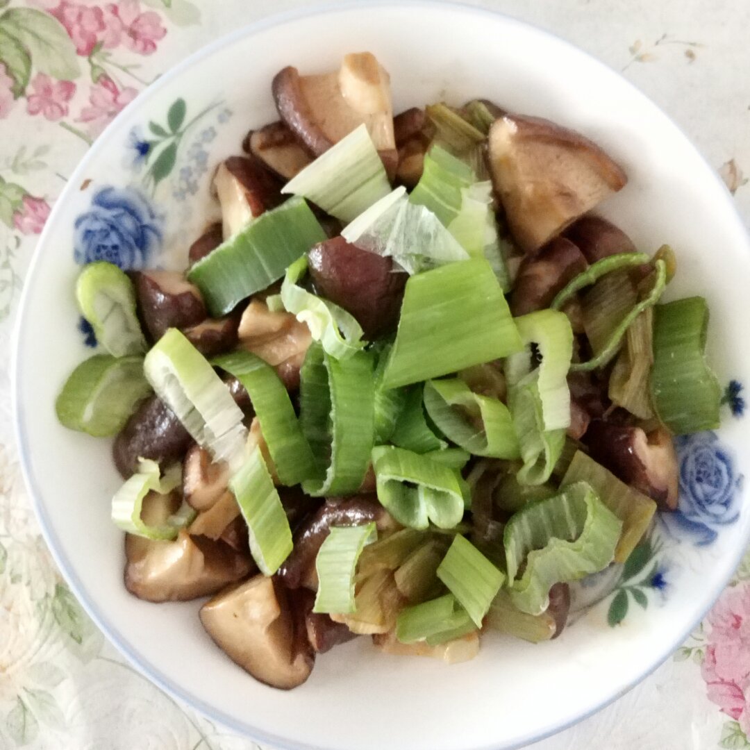 素炒香菇