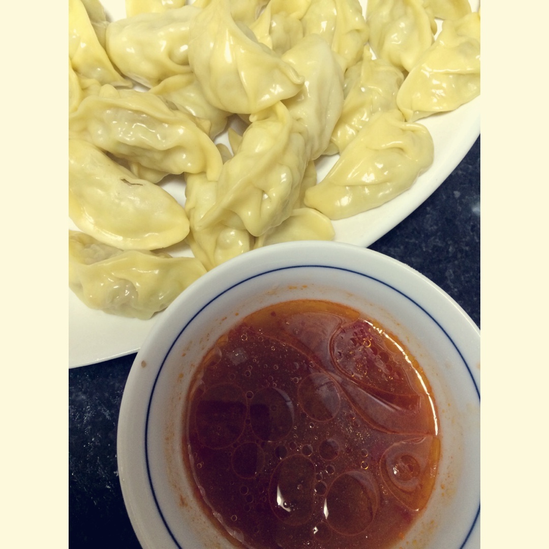 圆白菜猪肉馅饺子