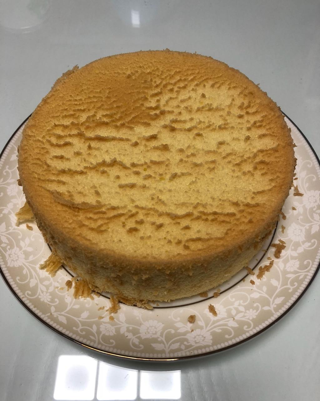 6寸戚风蛋糕（2蛋）