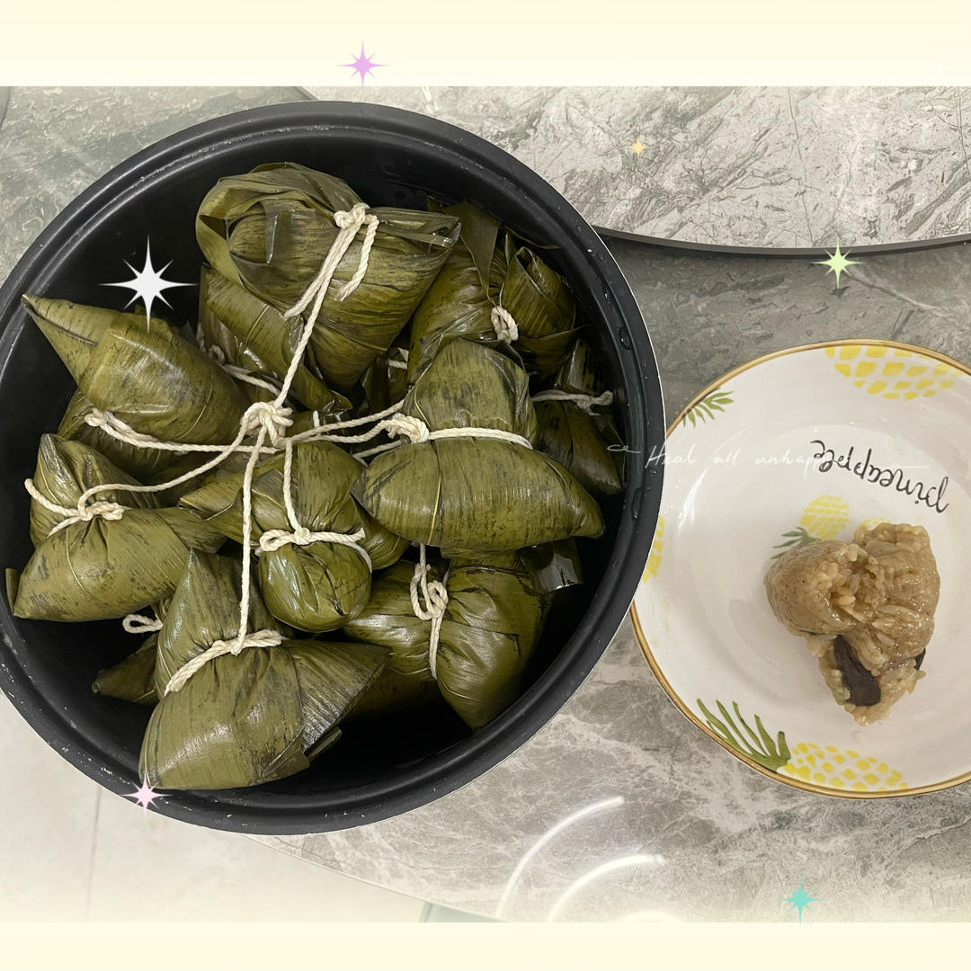 潮汕粽子（带包法视频）