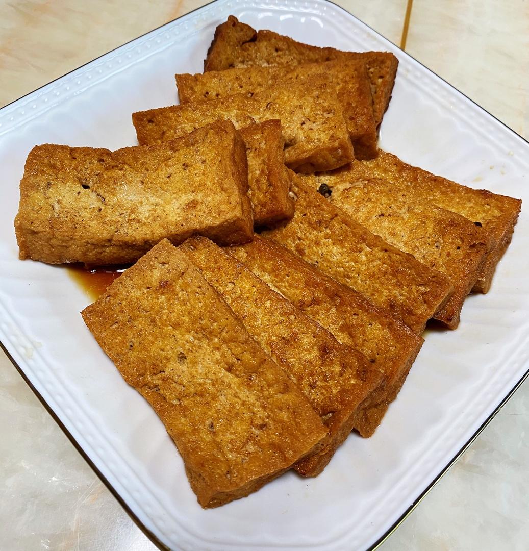 五香卤豆腐