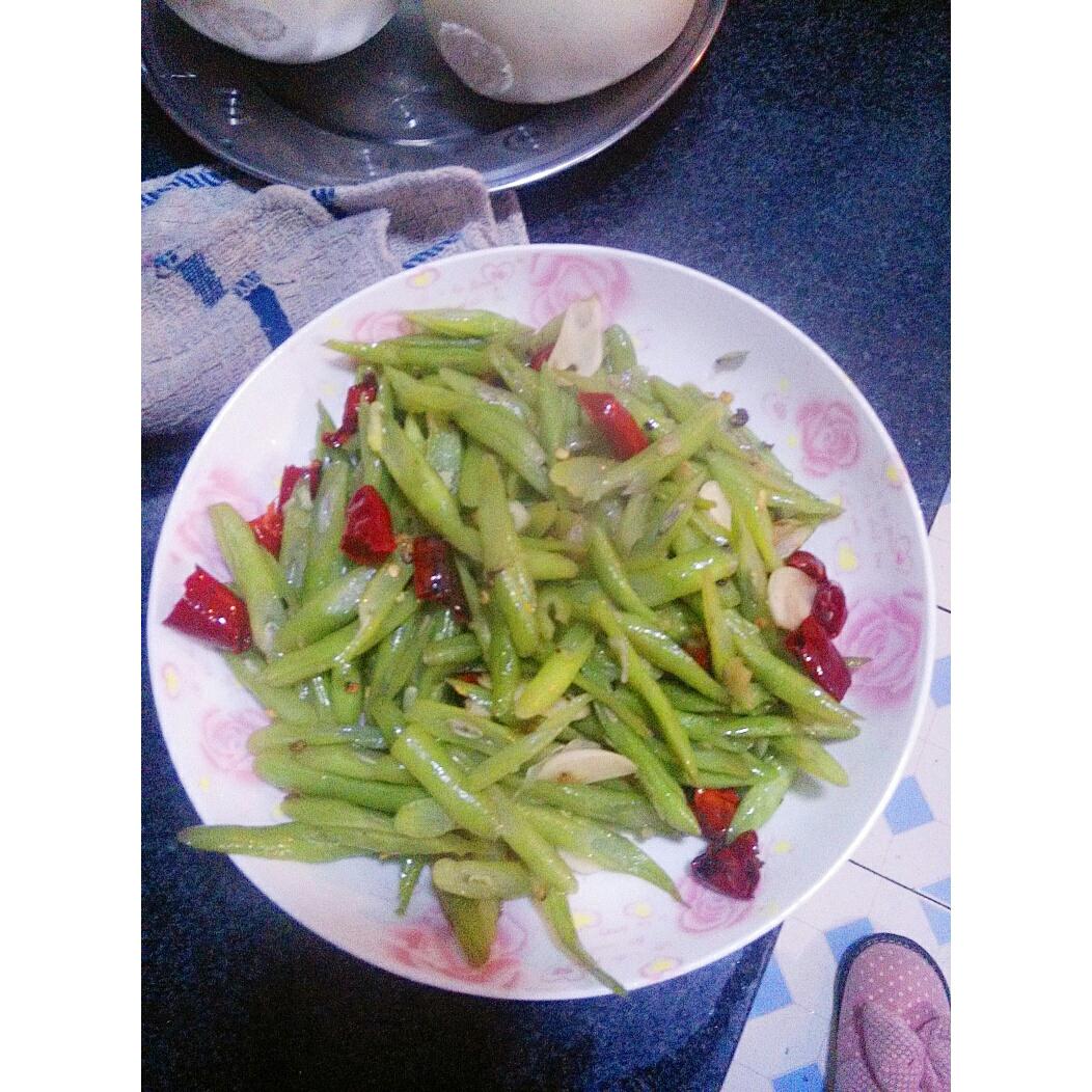 清炒豆角丝