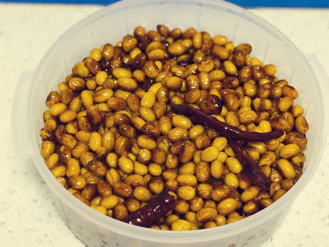 鲜香味美酱黄豆（超简单无油，可当小零食）