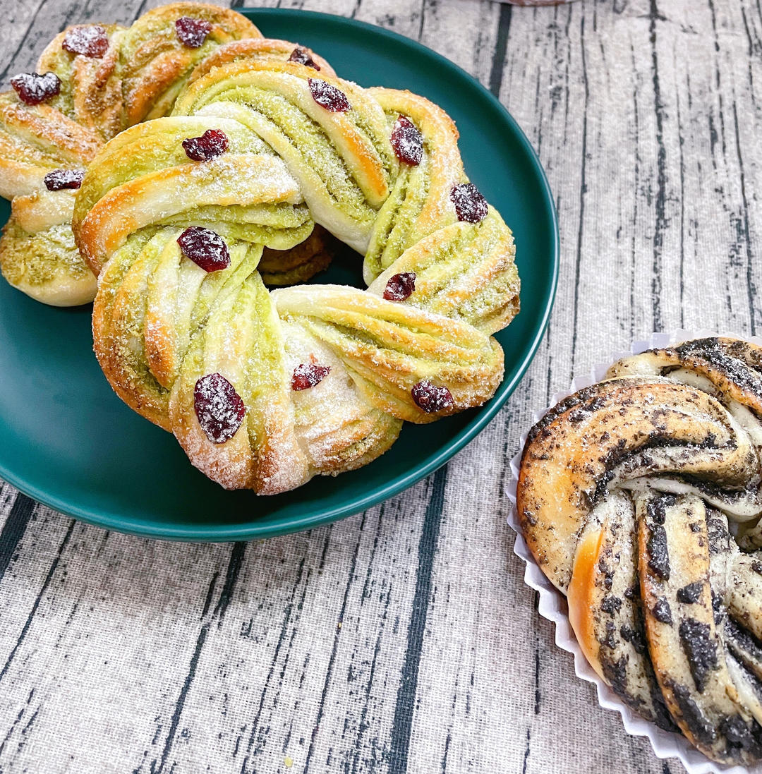 斑斓椰子圣诞花环