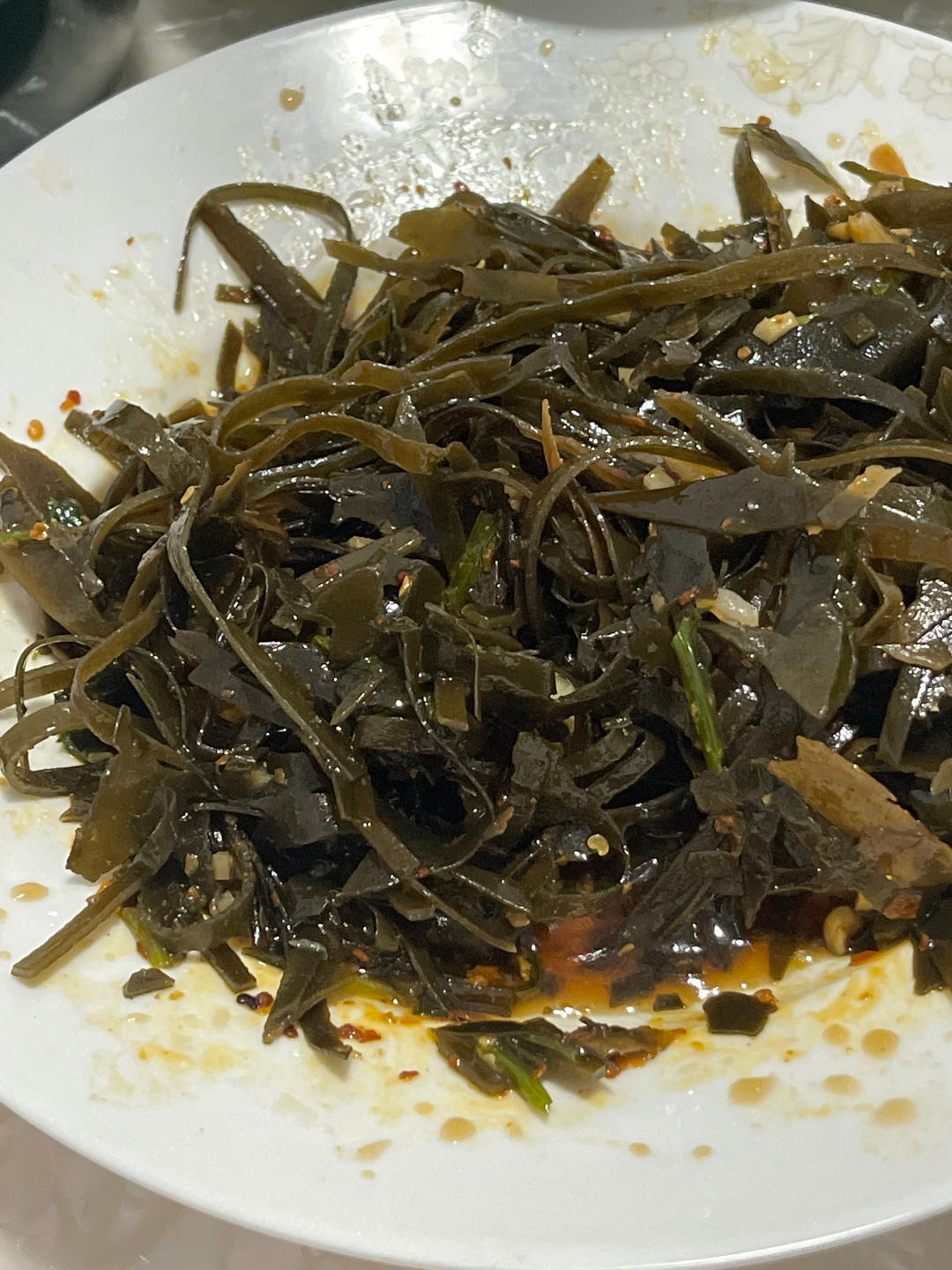 凉拌酸辣海带丝