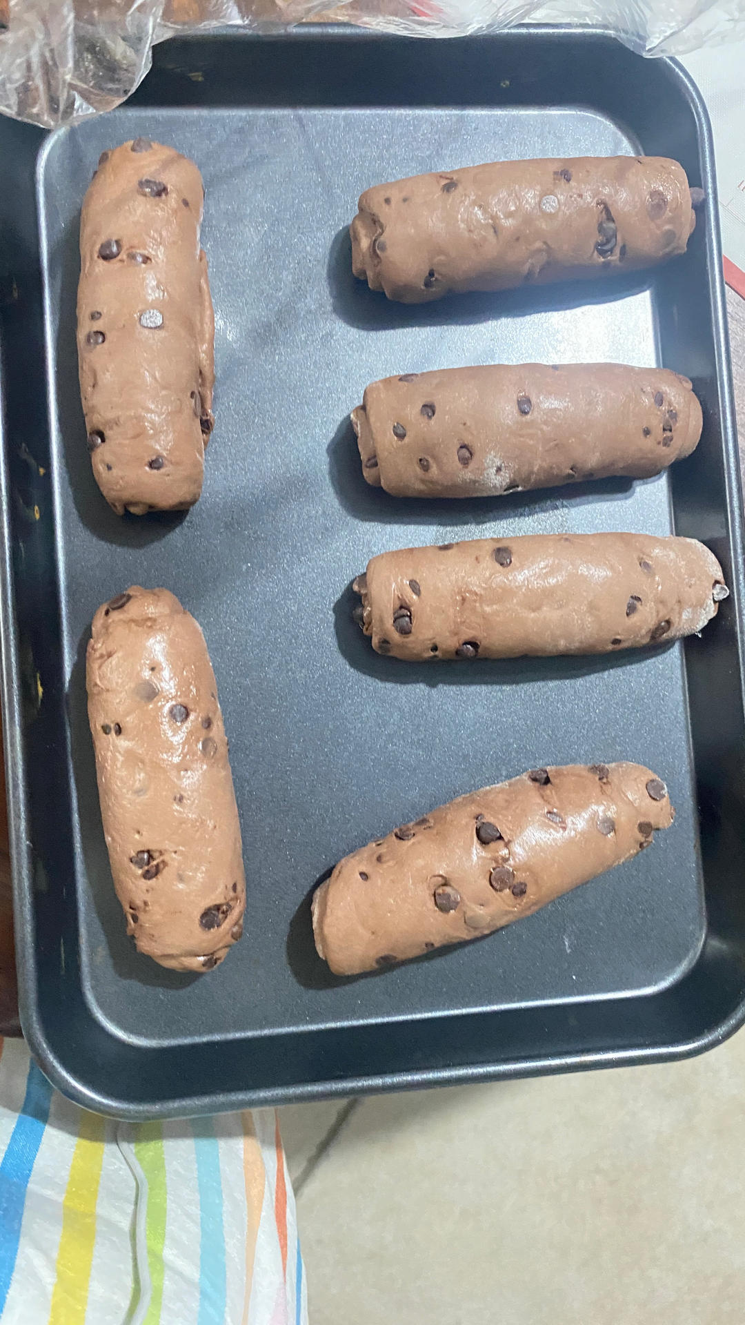 好吃到翘jiojio的巧克力生吐司