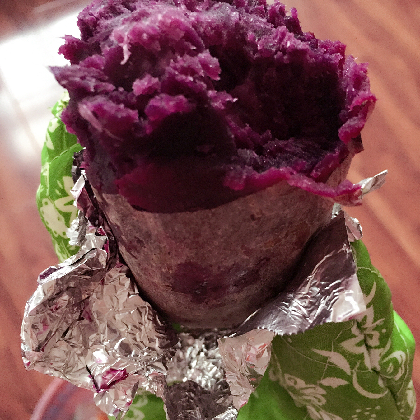 烤地瓜（烤箱初试）