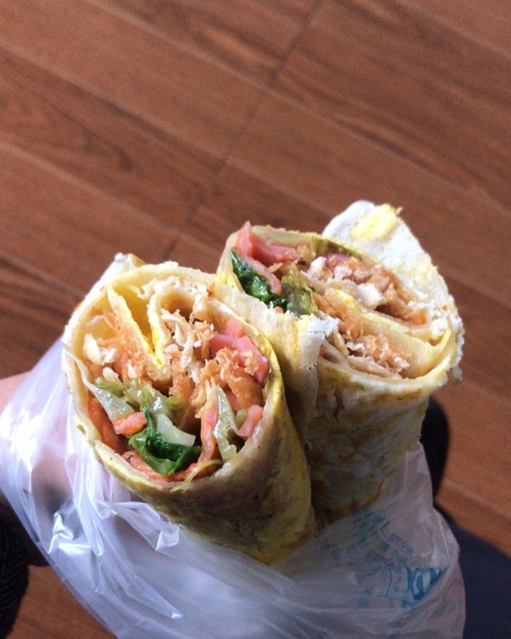 平底锅版煎饼果子