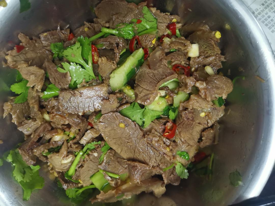 凉拌牛肉