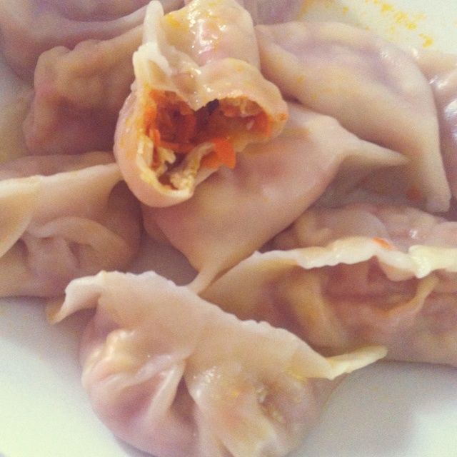 私房胡萝卜素馅饺子
