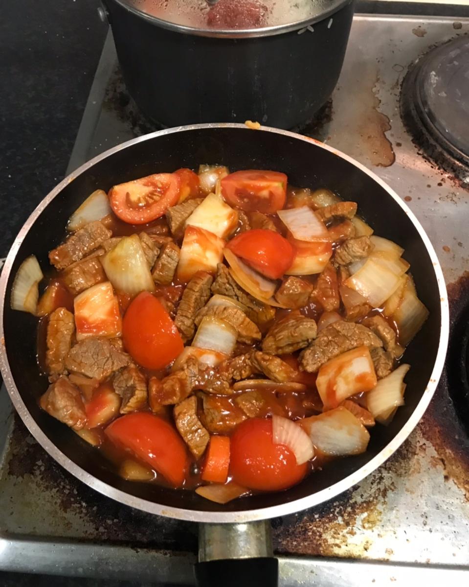土豆炖牛肉