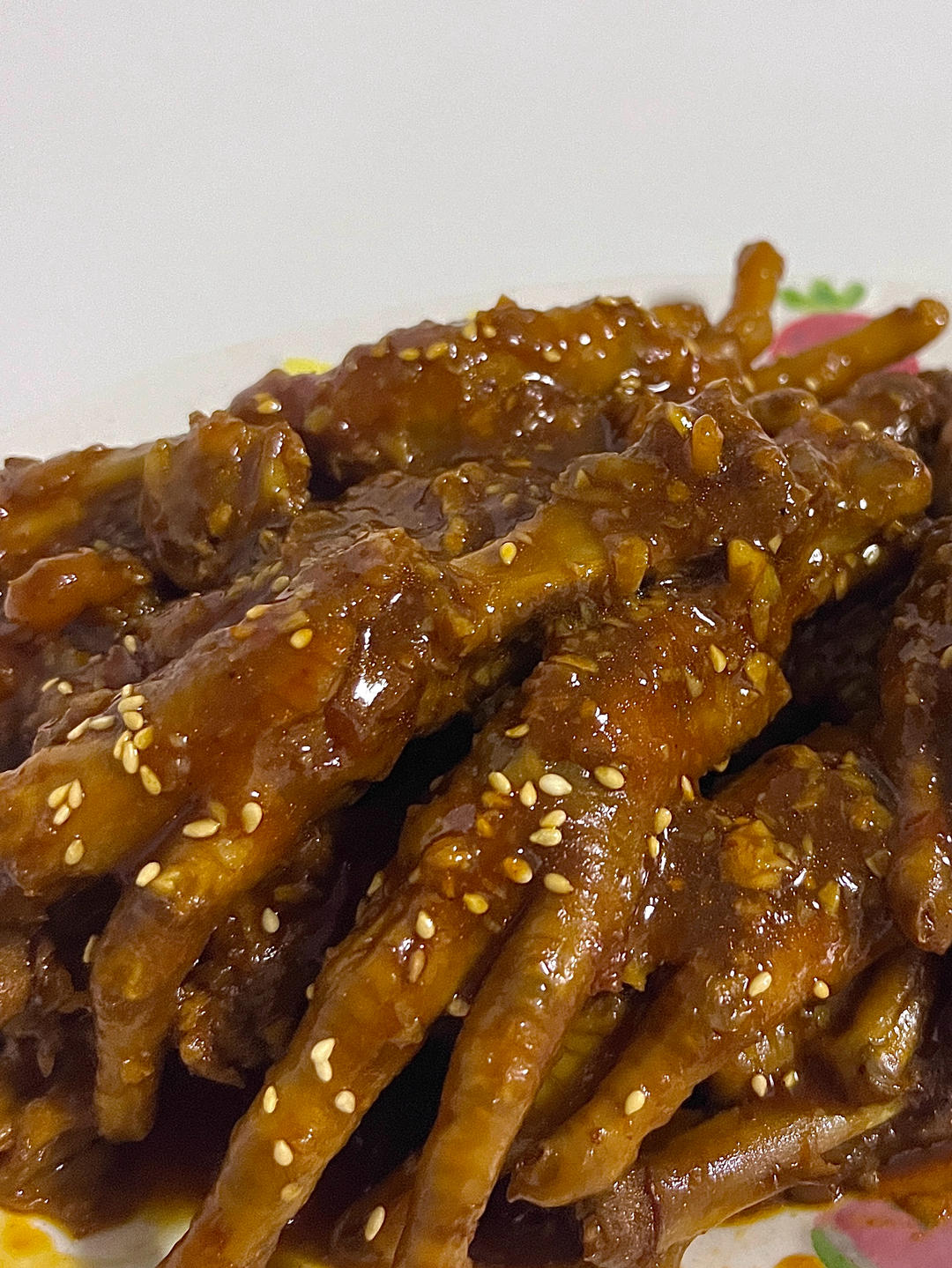 韩式辣鸡爪🌶的做法