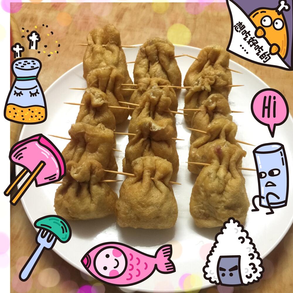豆腐福袋-- 六月鲜酱油版