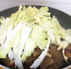 白菜炖牛肉的做法 步骤3