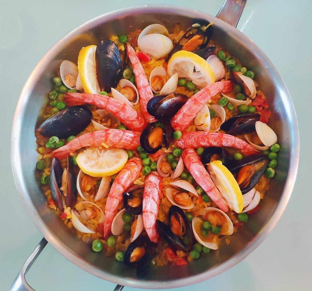 【曼食慢语】Seafood Paella 西班牙海鲜饭