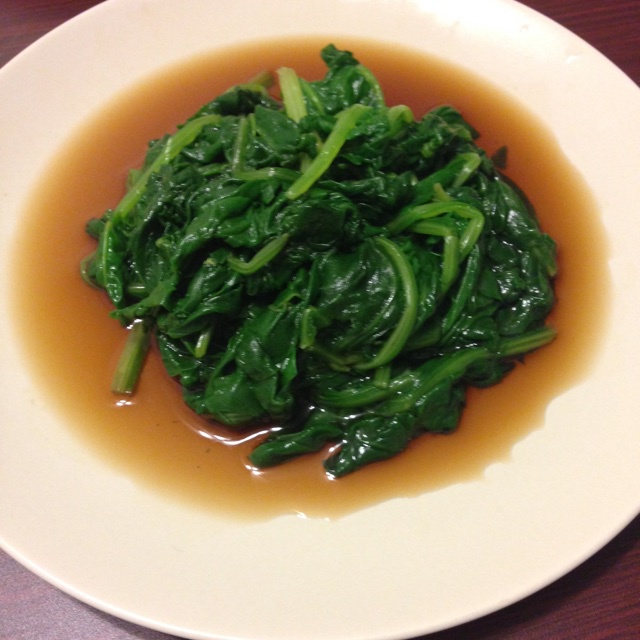 姜汁菠菜