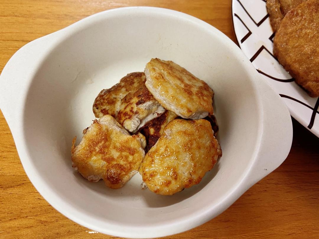 香煎猪肉饼
