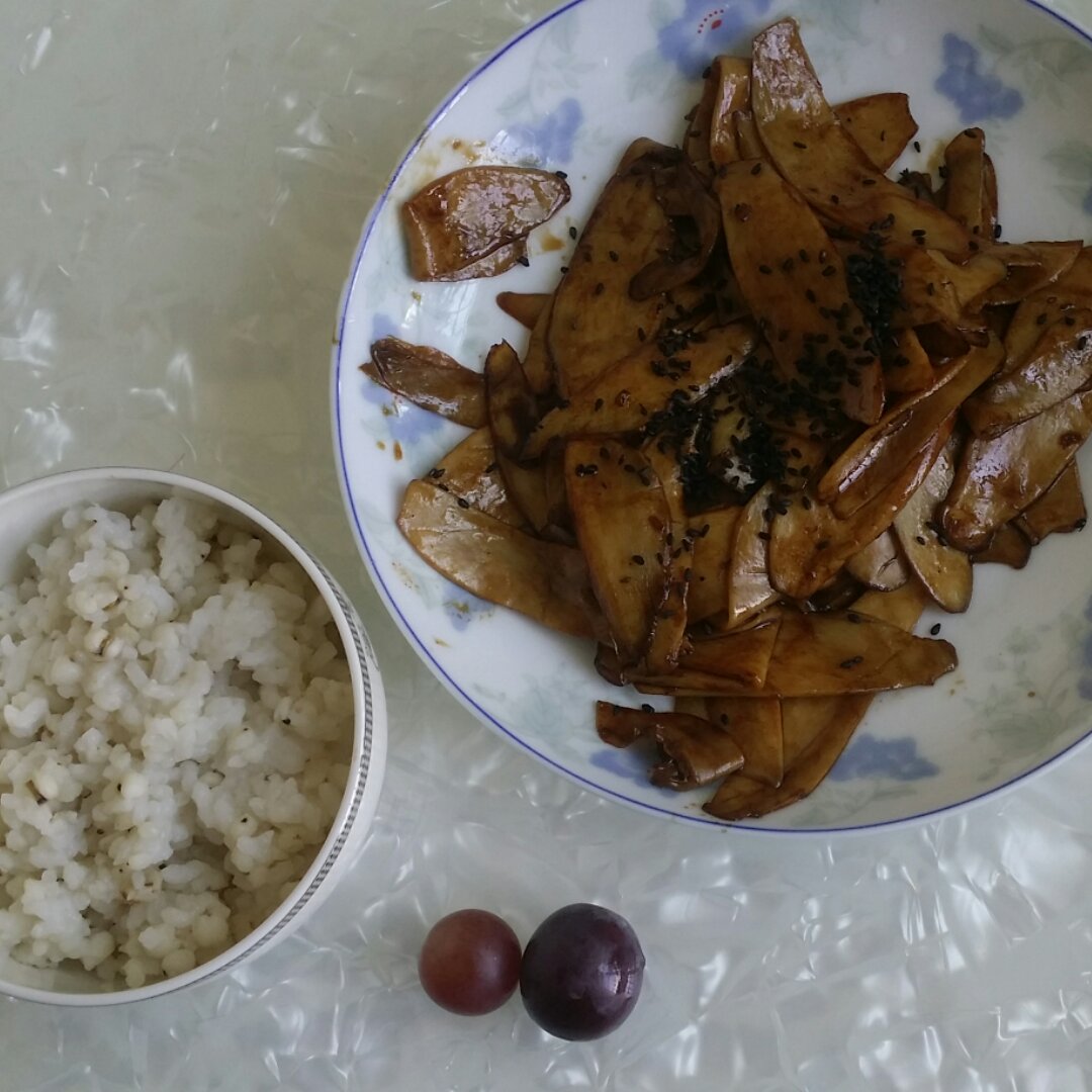 干煸杏鲍菇