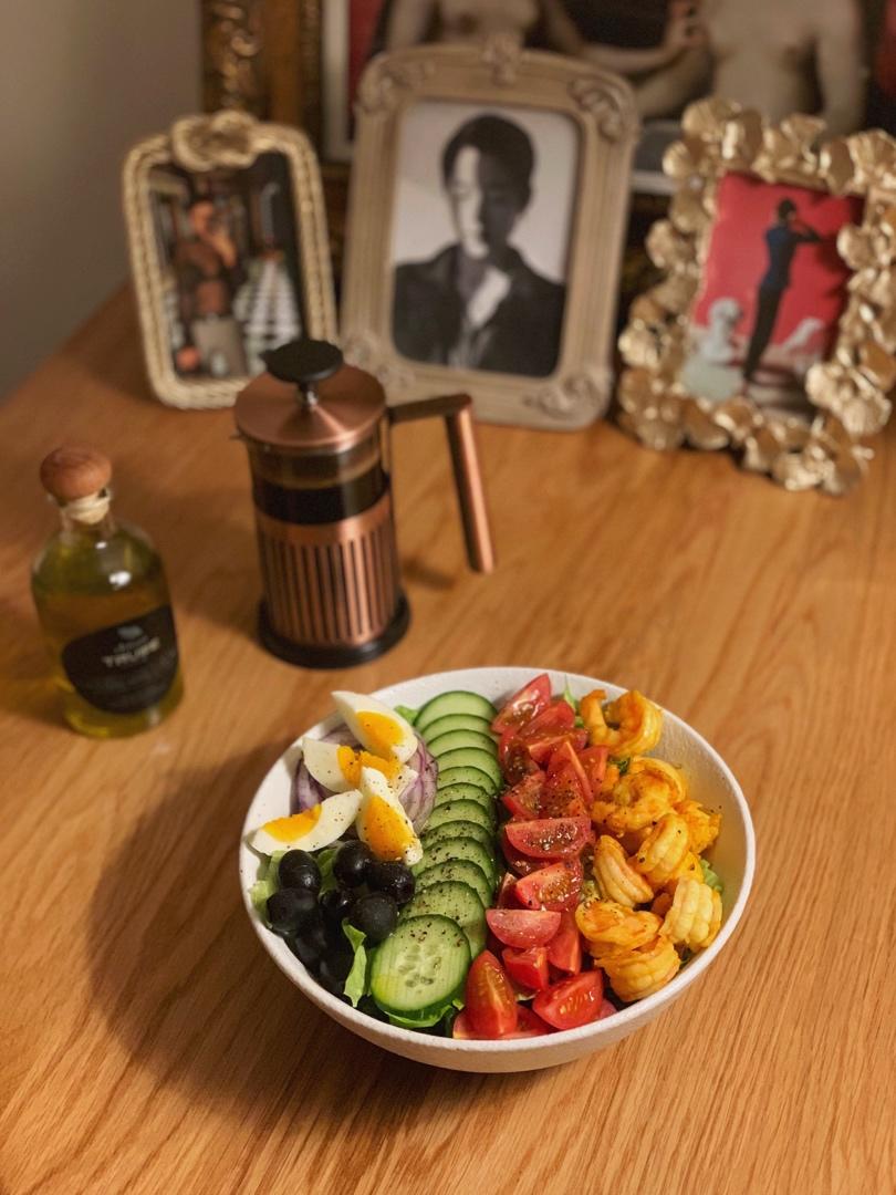 生酮食谱41｜让煎虾变好吃的秘诀 百搭任何沙拉
