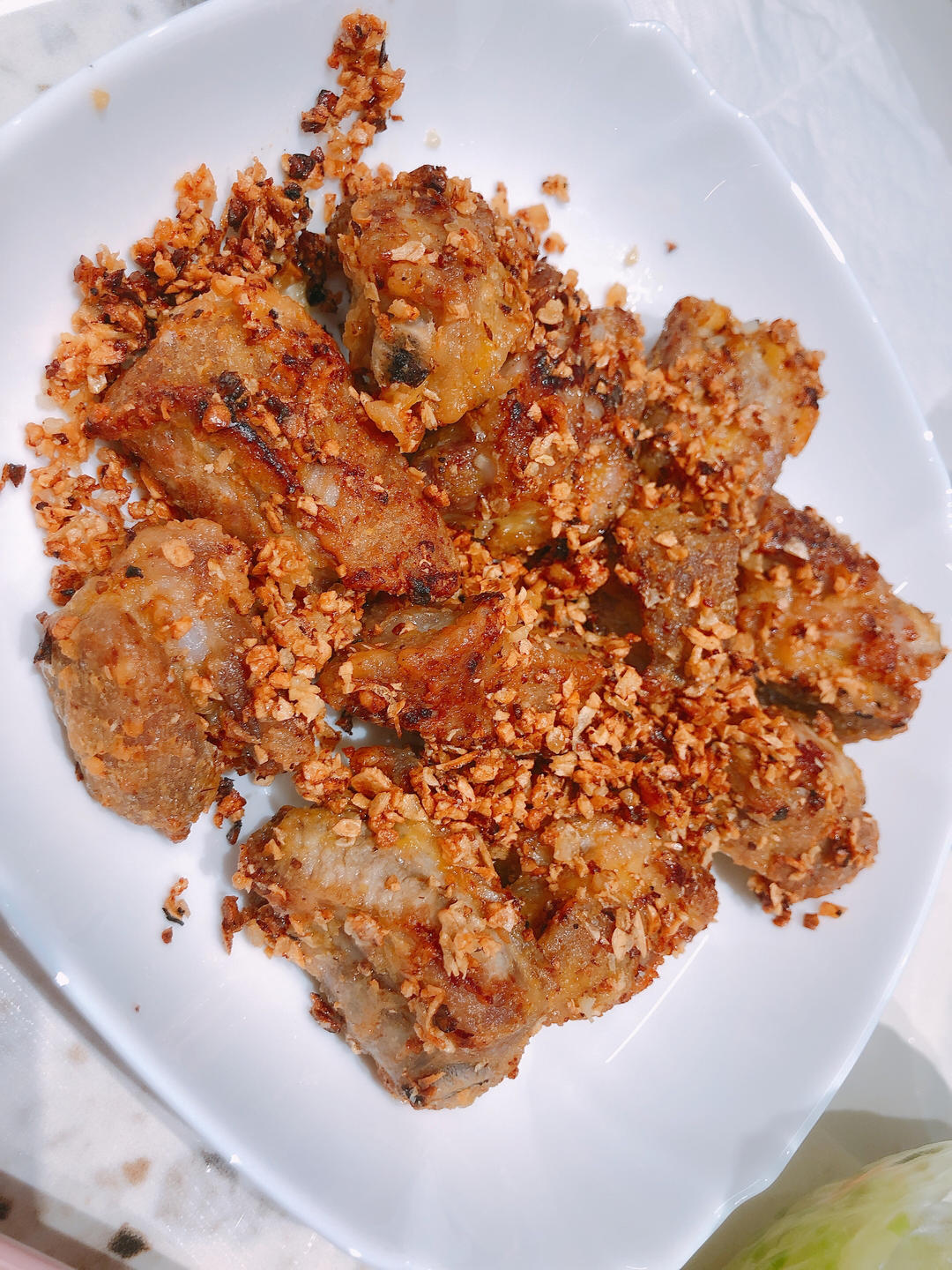 家庭版蒜香排骨