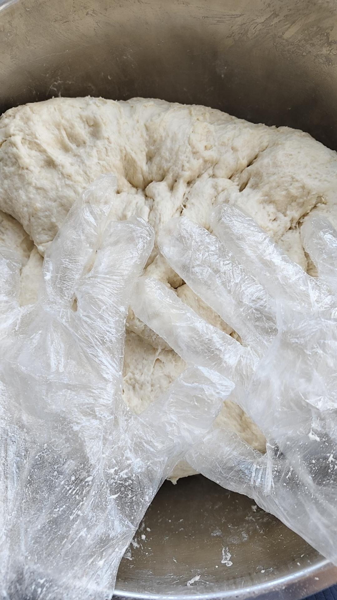 纯奶手撕吐司的做法 步骤1