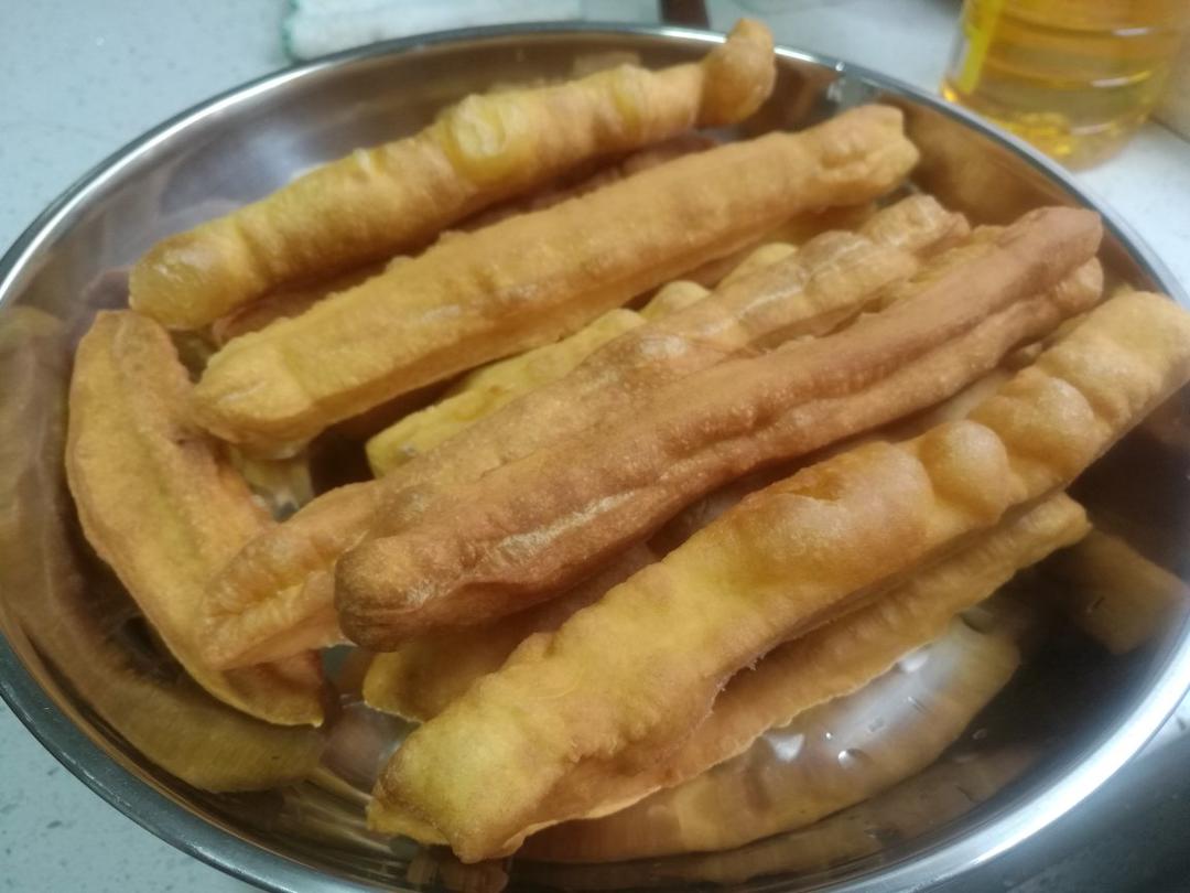 一次成功的油条