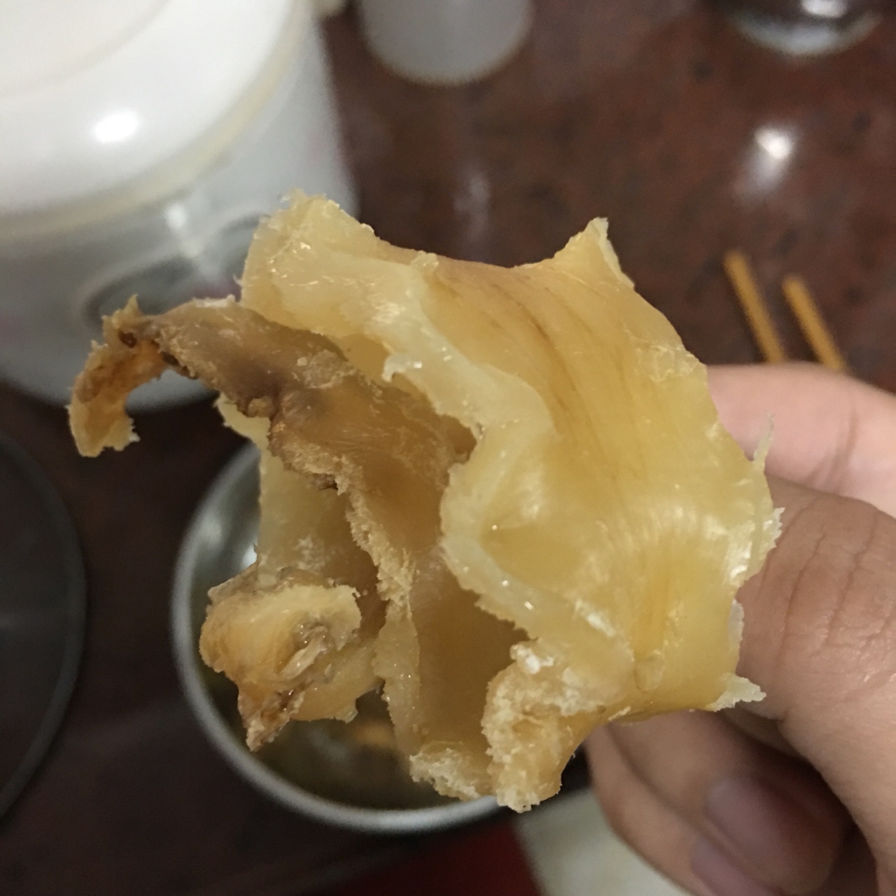 花胶炖牛奶(鳕鱼胶)的做法 步骤3