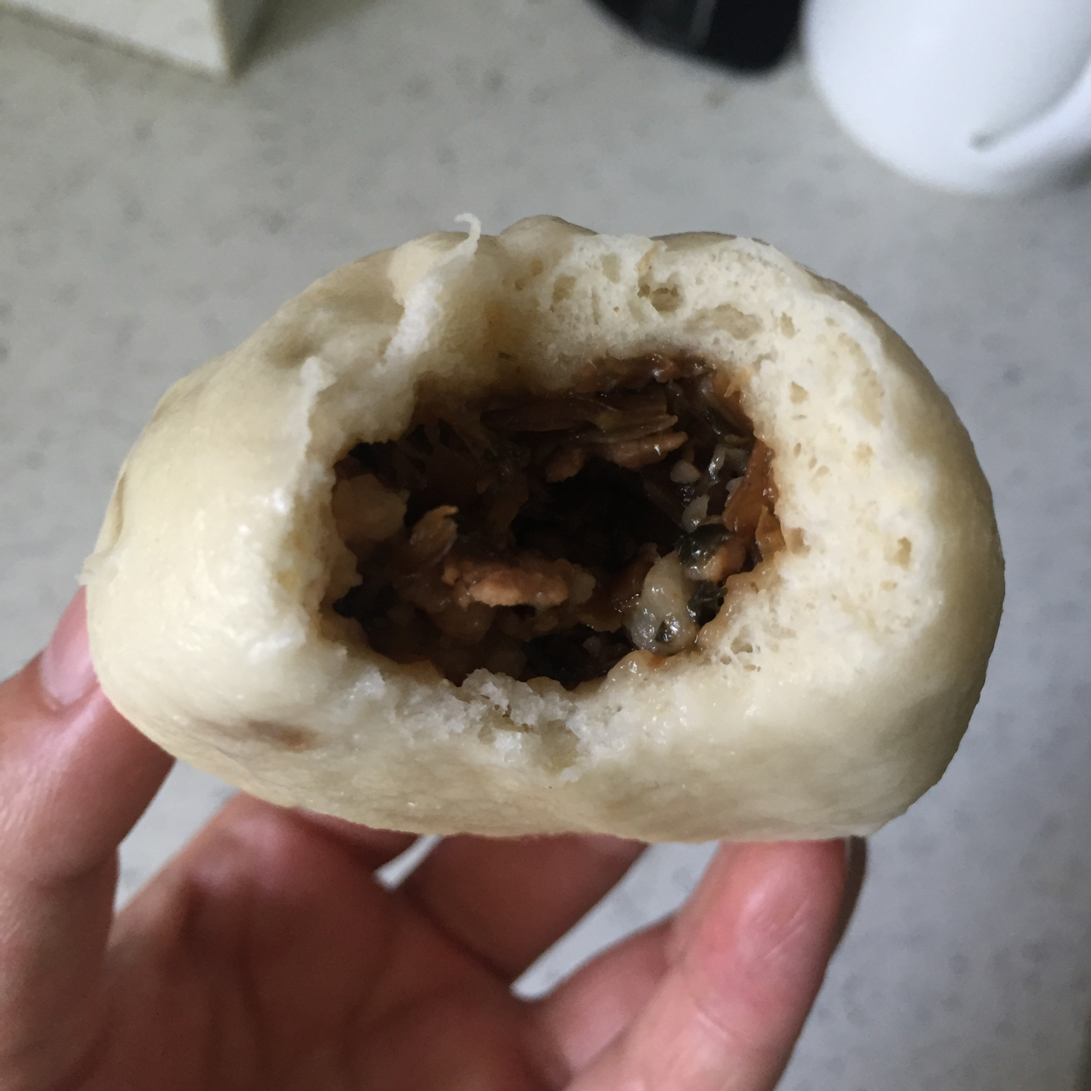 梅干菜肉包