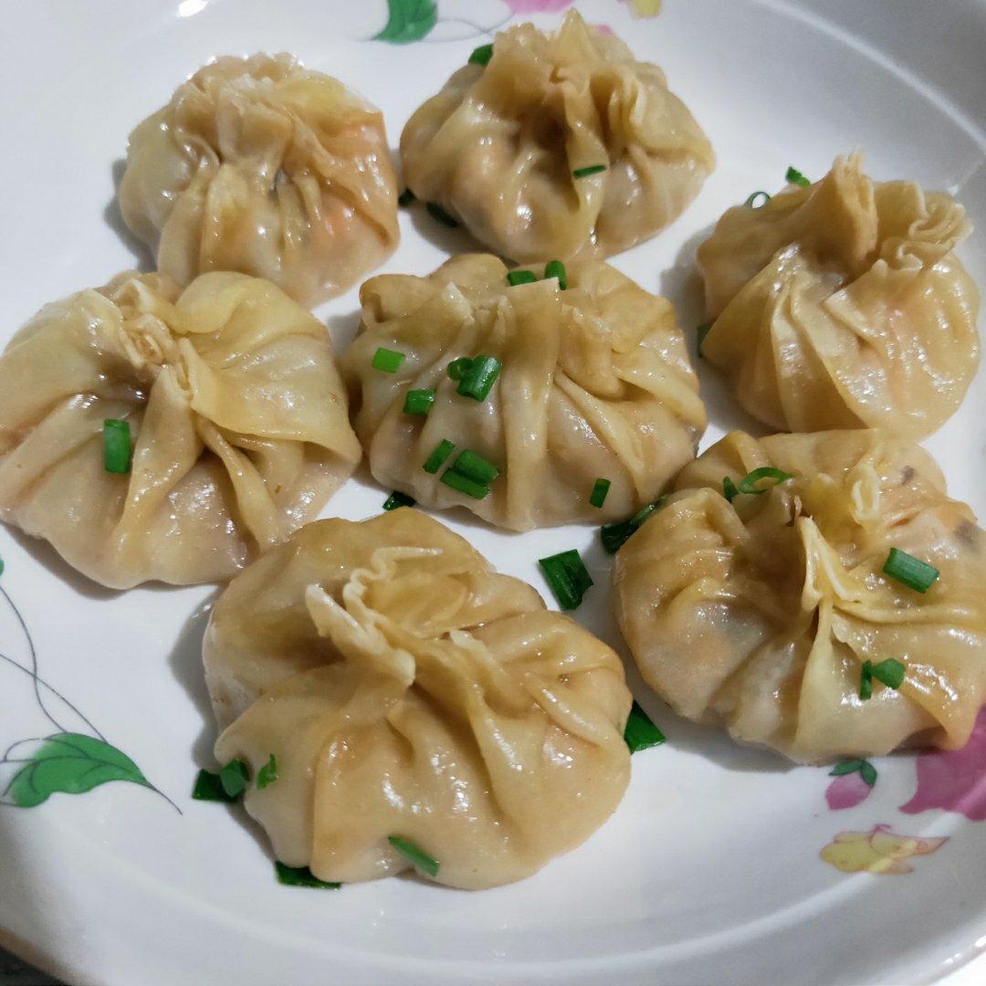 网红【水晶水煎包】一次就成功！