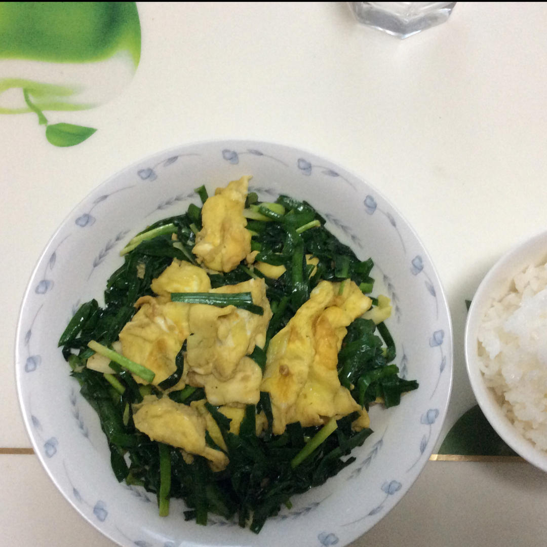 快手韭菜炒鸡蛋