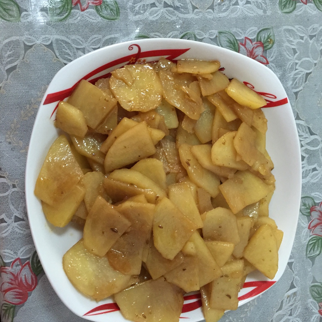 朴素的土豆片