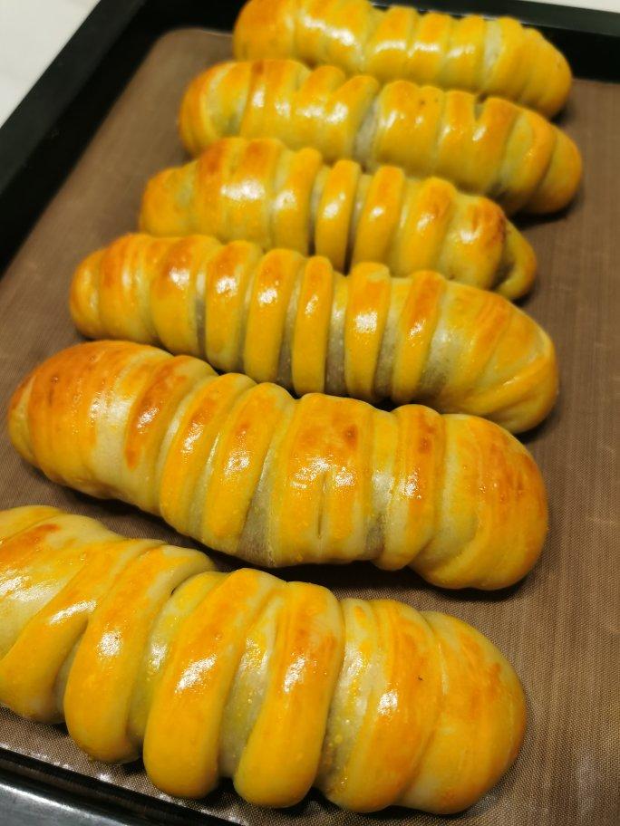 超好吃❗️毛毛虫豆沙面包㊙️一定要试试呀❗️