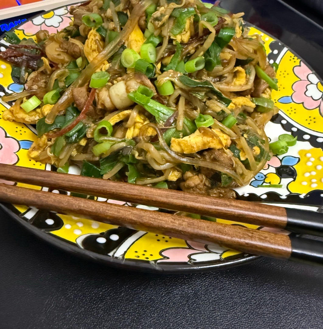 炒合菜～经典的拌饭菜，真的太香了