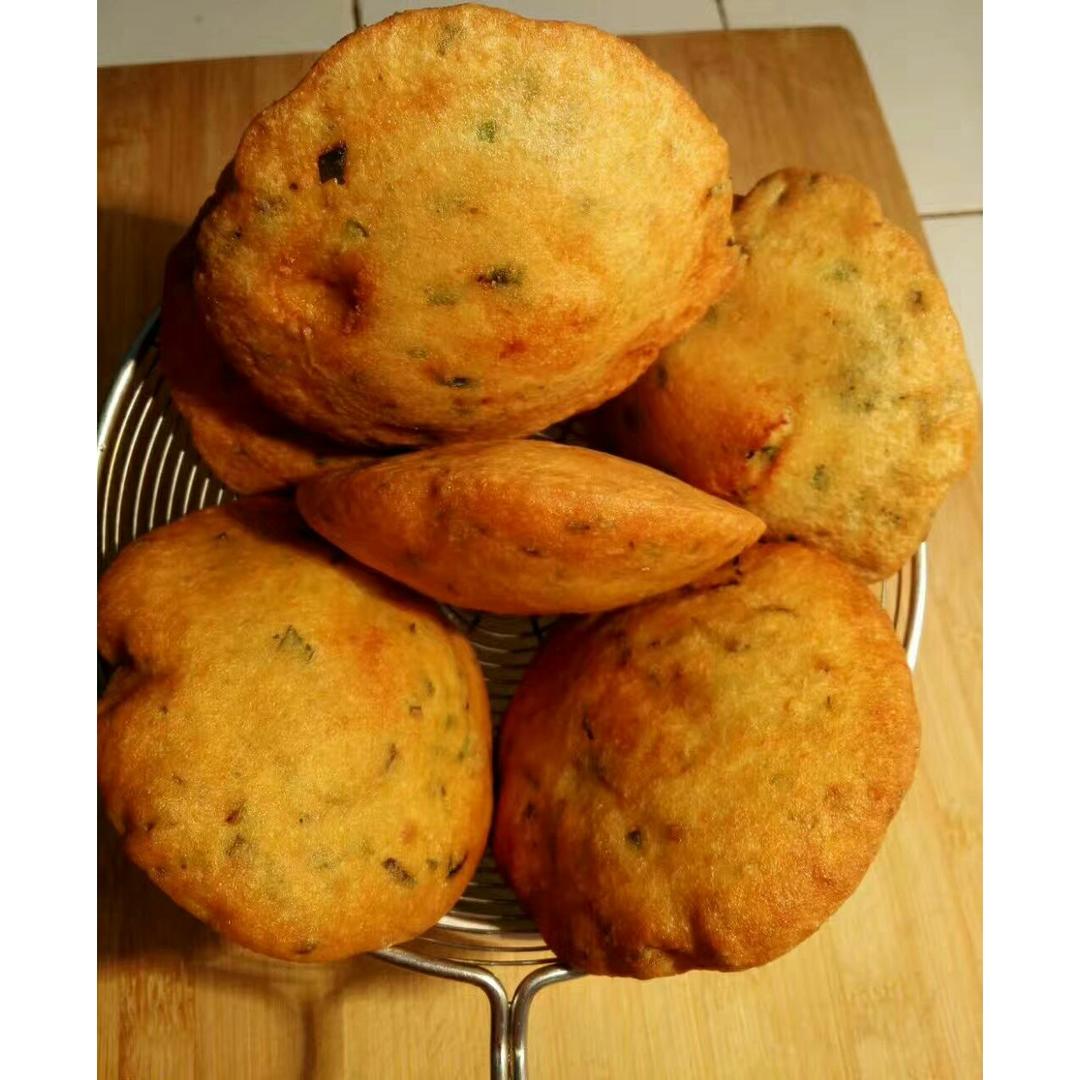竹子长大了做的简单好吃的油饼福建小吃