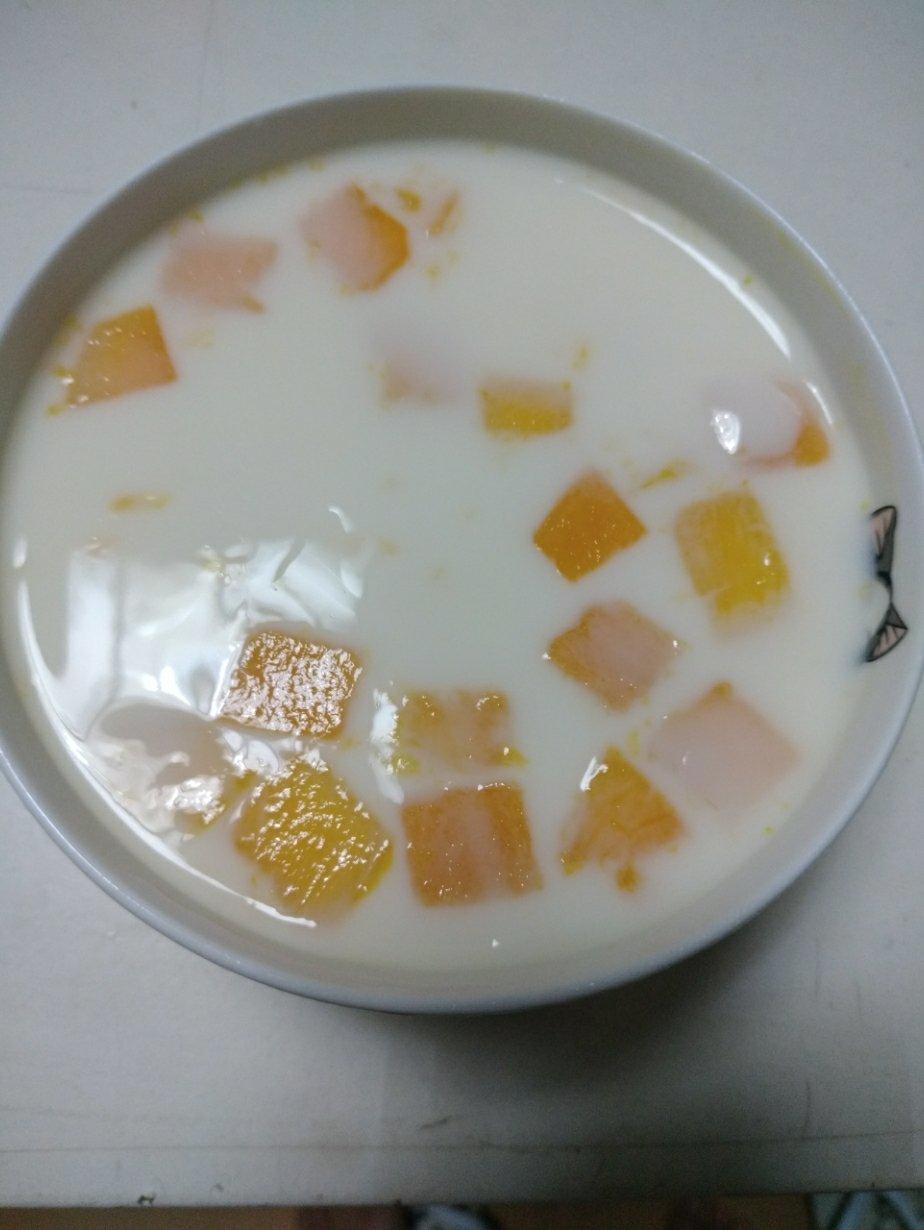 布丁 芒果布丁(吉利丁粉详细版) joe_cook做的芒果布丁(吉利丁粉详细