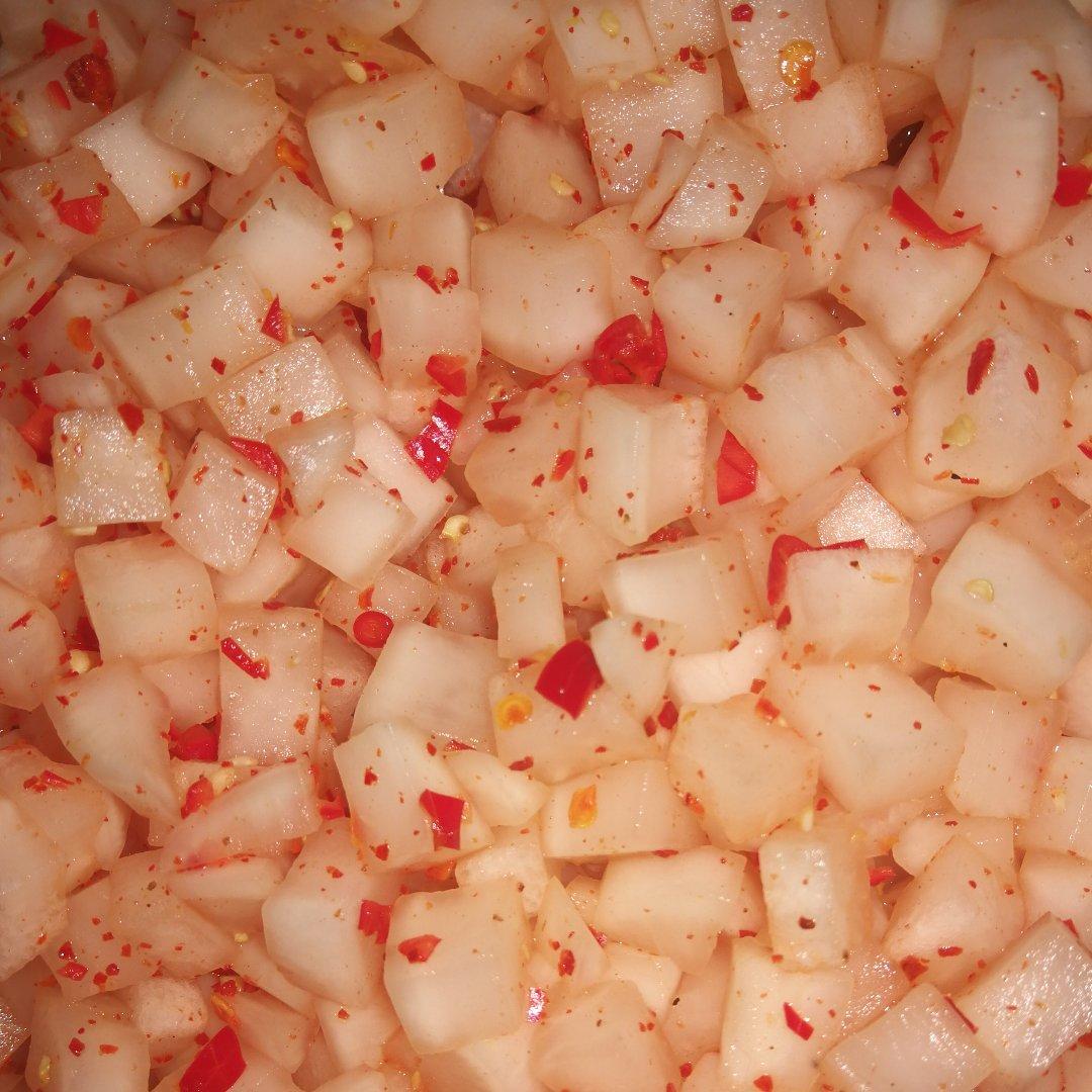 酸甜脆爽腌萝卜