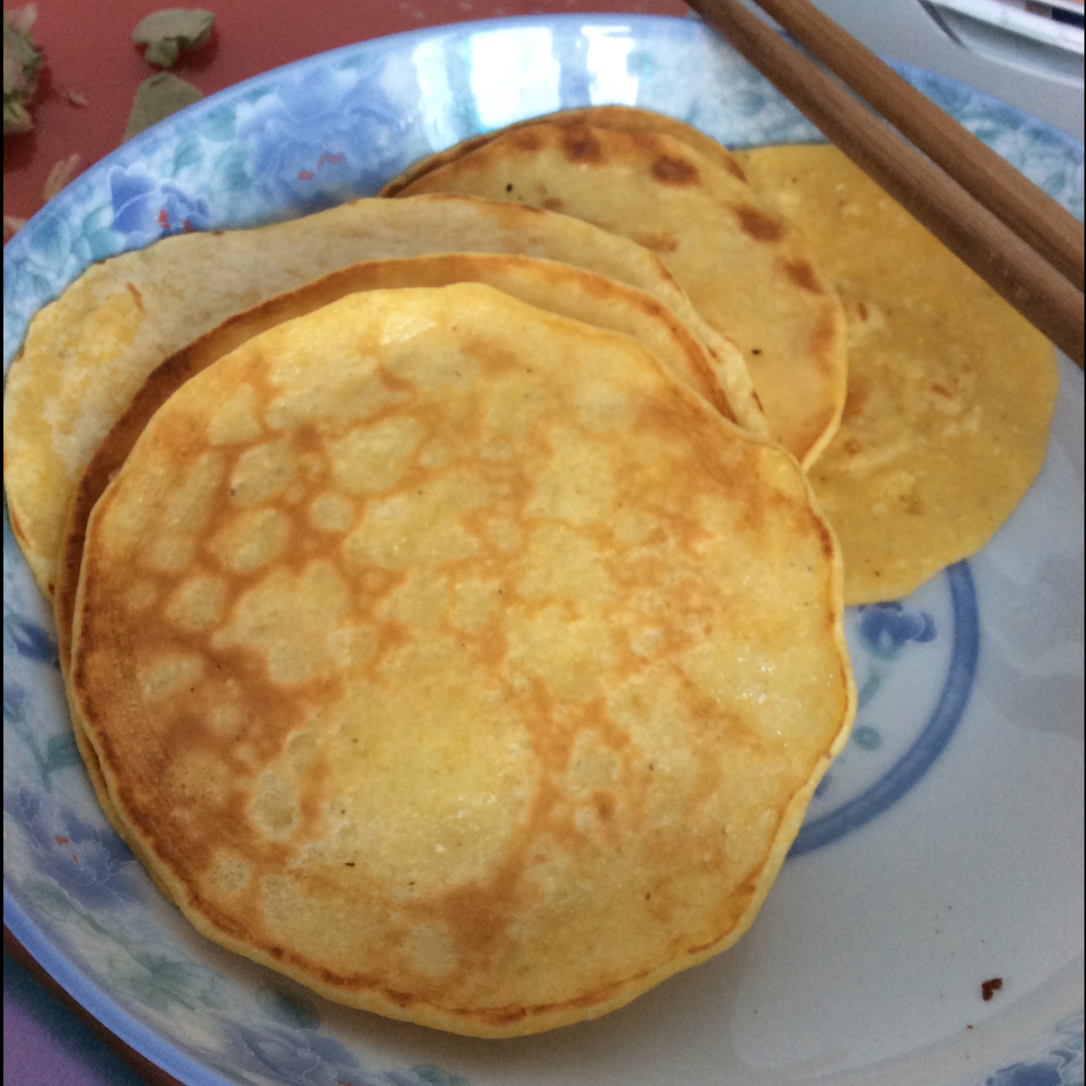 玉米饼（分分钟搞定简单早餐）