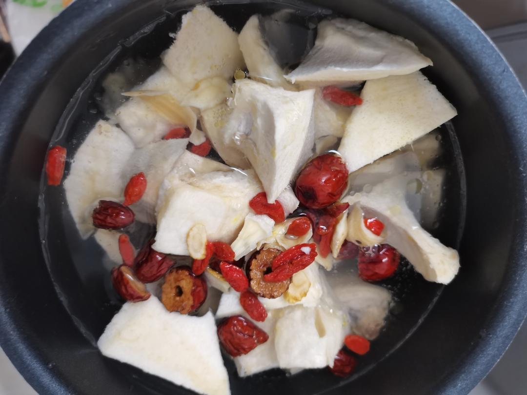 考研人的晚餐之榴莲瓢煲鸡