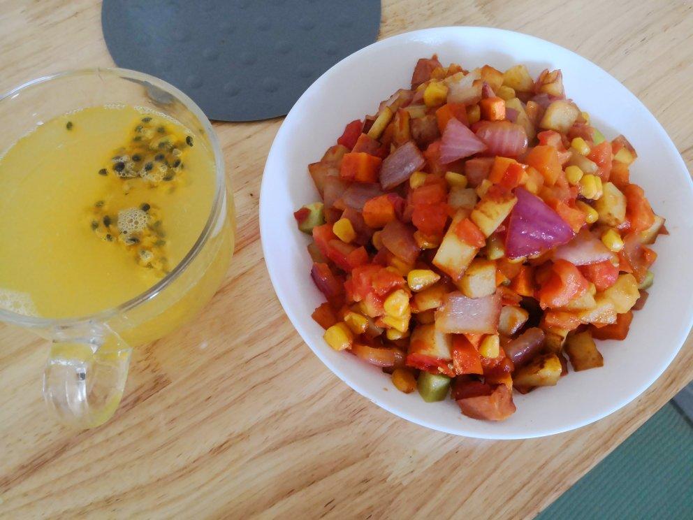 🍅｜100道减脂餐02｜超鲜美番茄汁玉米鸡胸肉