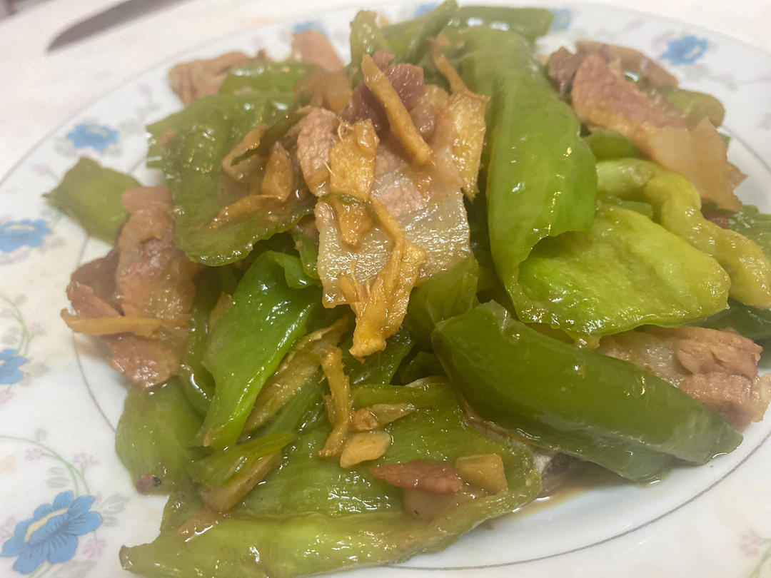 下饭菜·辣椒炒咸肉
