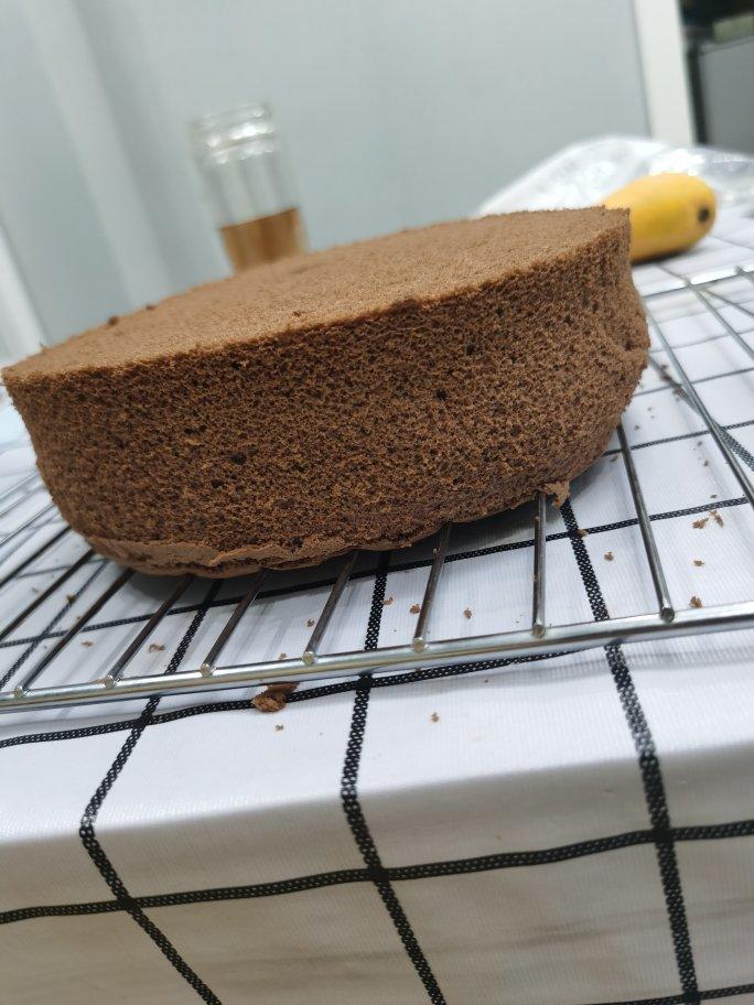 可可戚风蛋糕～8寸～百分百成功