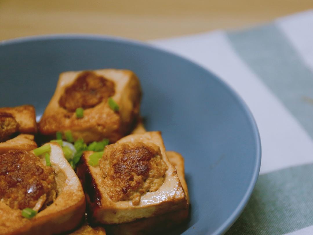 酿豆腐 豆腐箱 Tofu with Pork Mince Filling