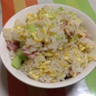 培根炒饭