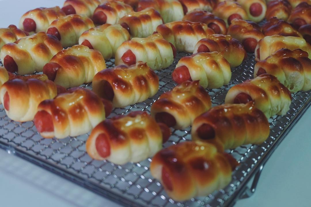 一口一个，迷你肠仔包