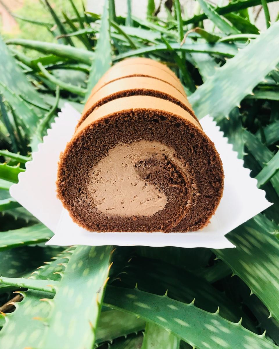 咸摩卡奶油卷/完美毛巾面技巧+回味无穷摩卡配方/烘焙视频蛋糕篇9「中卷」