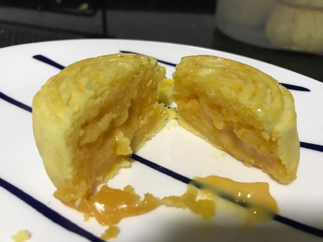 超详细图解版--流心奶黄月饼